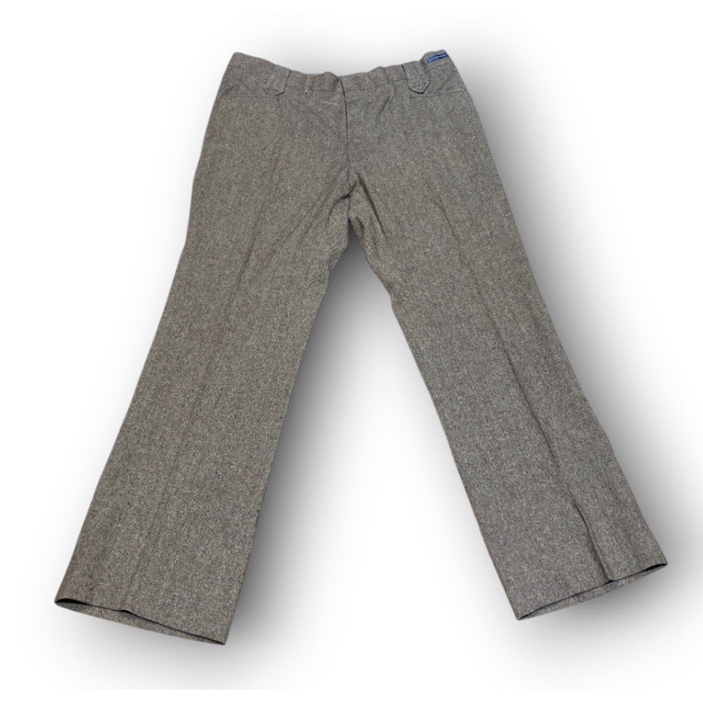 Vintage Pendleton High Grade Western Wear Tweed Wool Pants Trousers 36x30 NWOT
